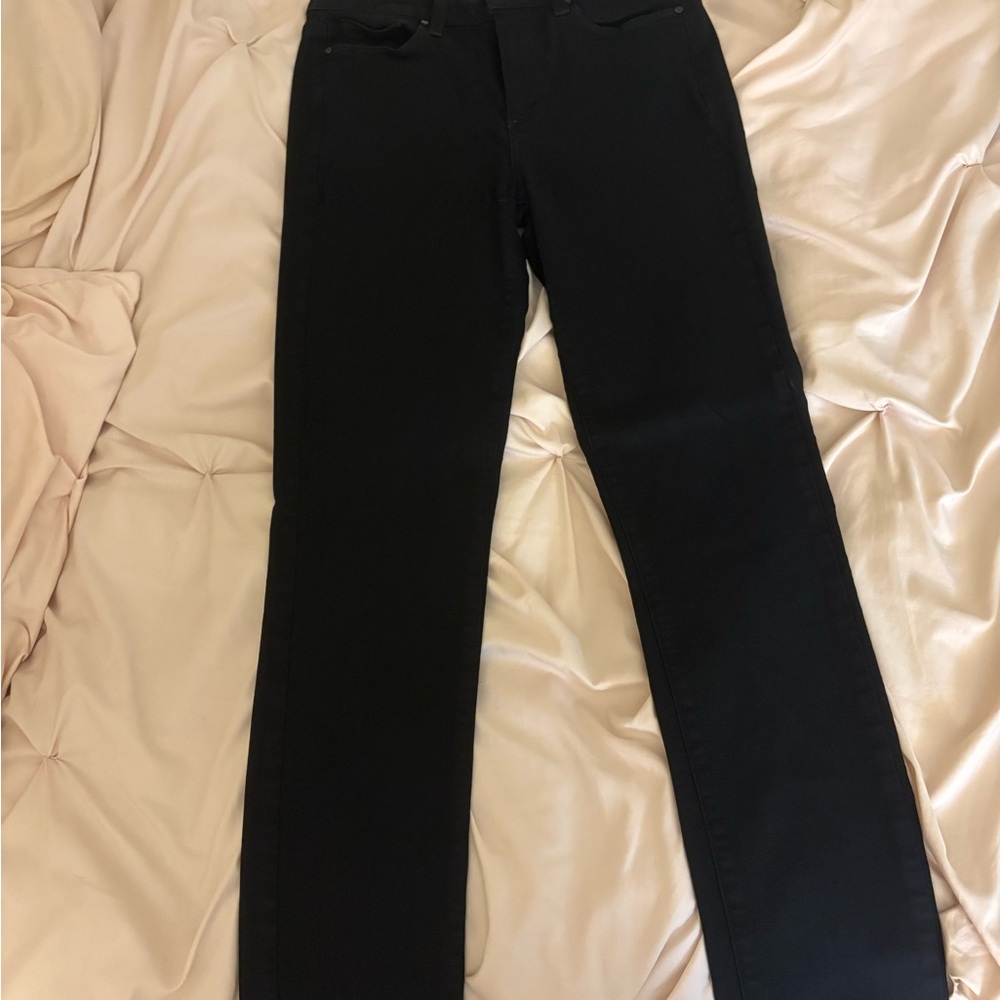 PAIGE Hoxton Skinny Black Jeans